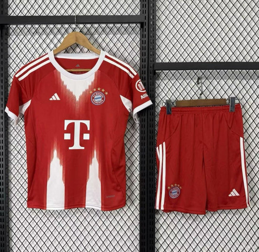 25-26 Bayern Munich Home Kids Kit