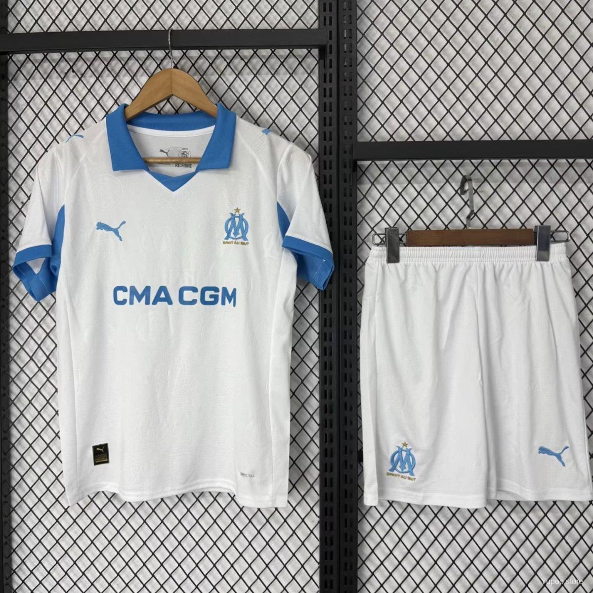 25-26 Marseille Home Kids Kit