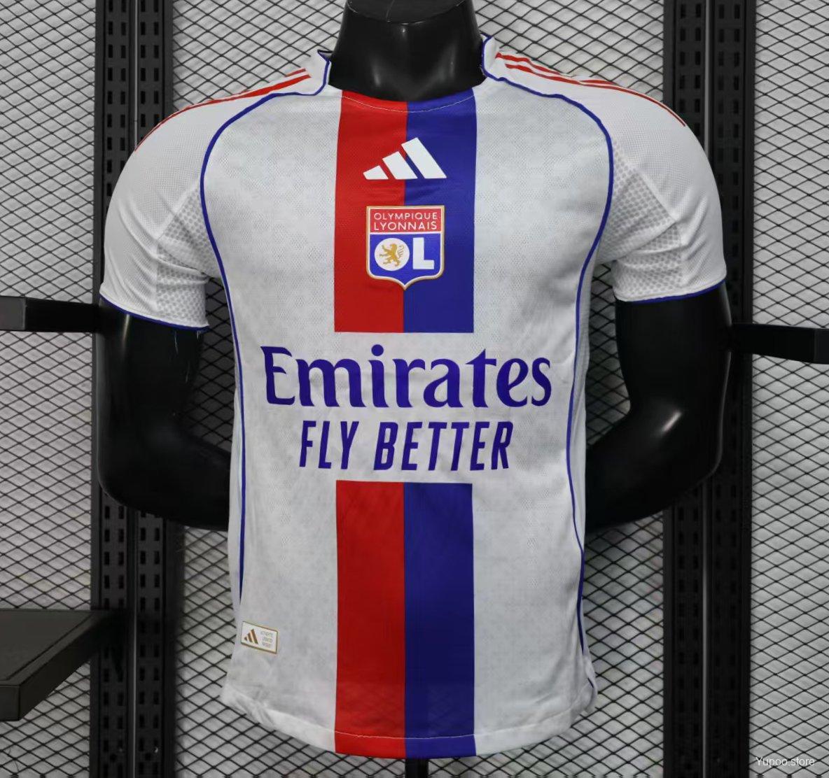 25-26 Olympique Lyonnais Home Player Version