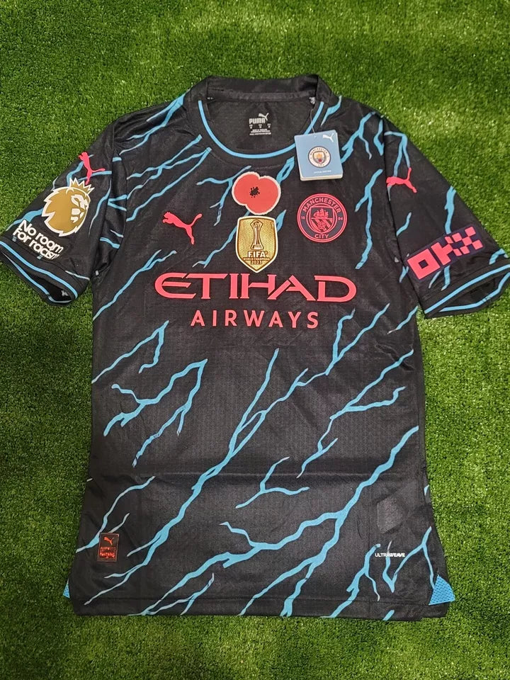 Manchester City 23/24 Third Haaland 9