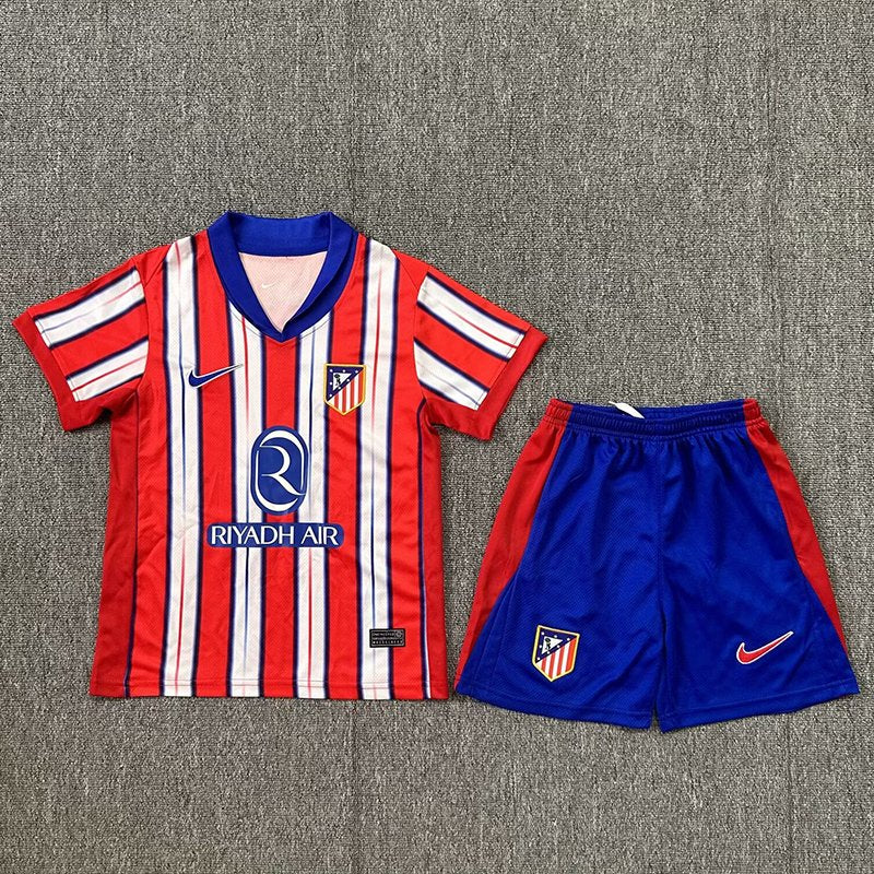 24-25 Atletico Madrid Home Kids Kit