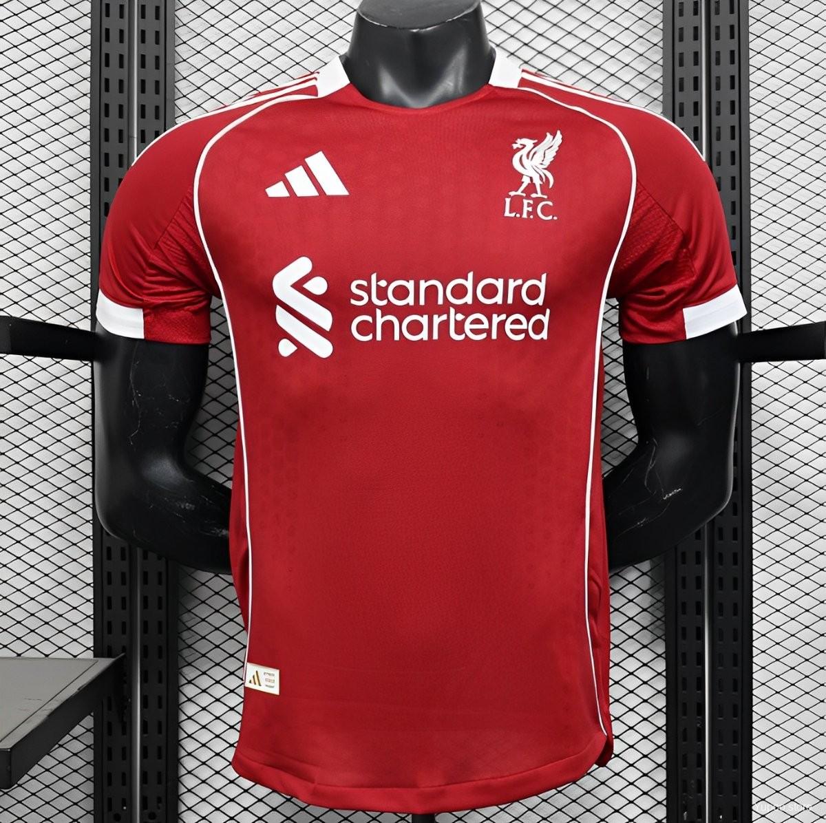 25-26 Liverpool Home Player Version