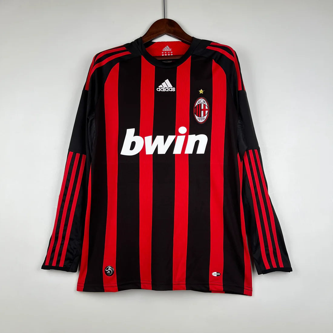 AC Milan 08/09 Home Long Sleeve Ronaldinho 80