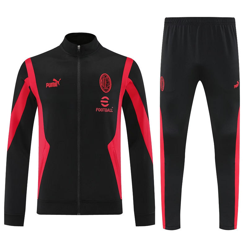 25-26 Milan Black Training Suit