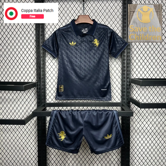 24-25 Juventus Third Away kids kit