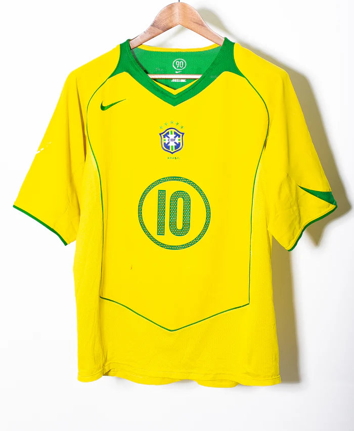 Brazil 2004 Home Ronaldinho 10