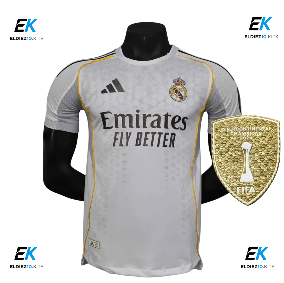 25-26 Real Madrid Home Player Version
