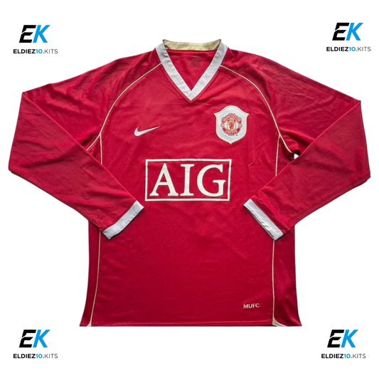 Manchester United 06/07 Home Long Sleeve Ronaldo 7