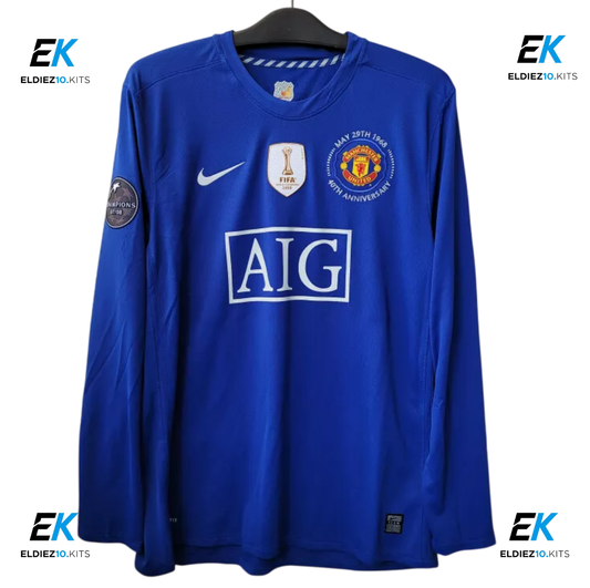 Manchester United 08/09 Away Long Sleeve Ronaldo 7