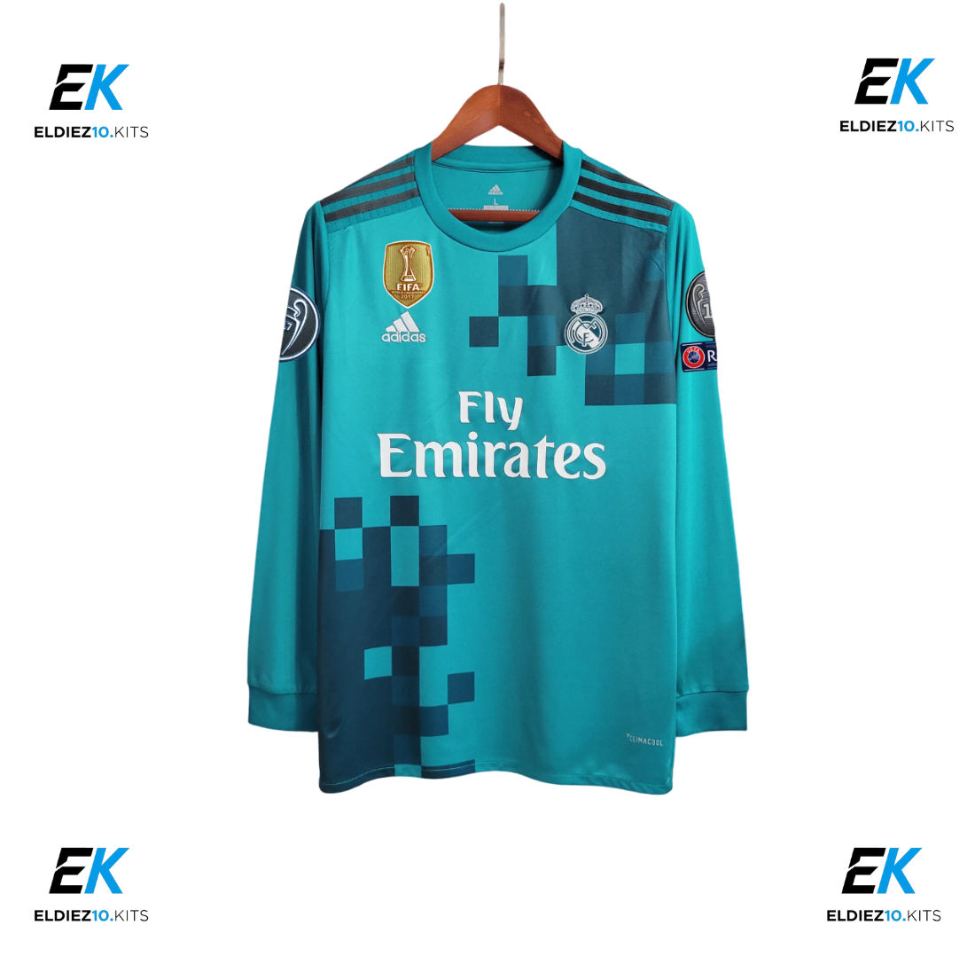 Real Madrid 17/18 Ronaldo 7 Long Sleeve Third