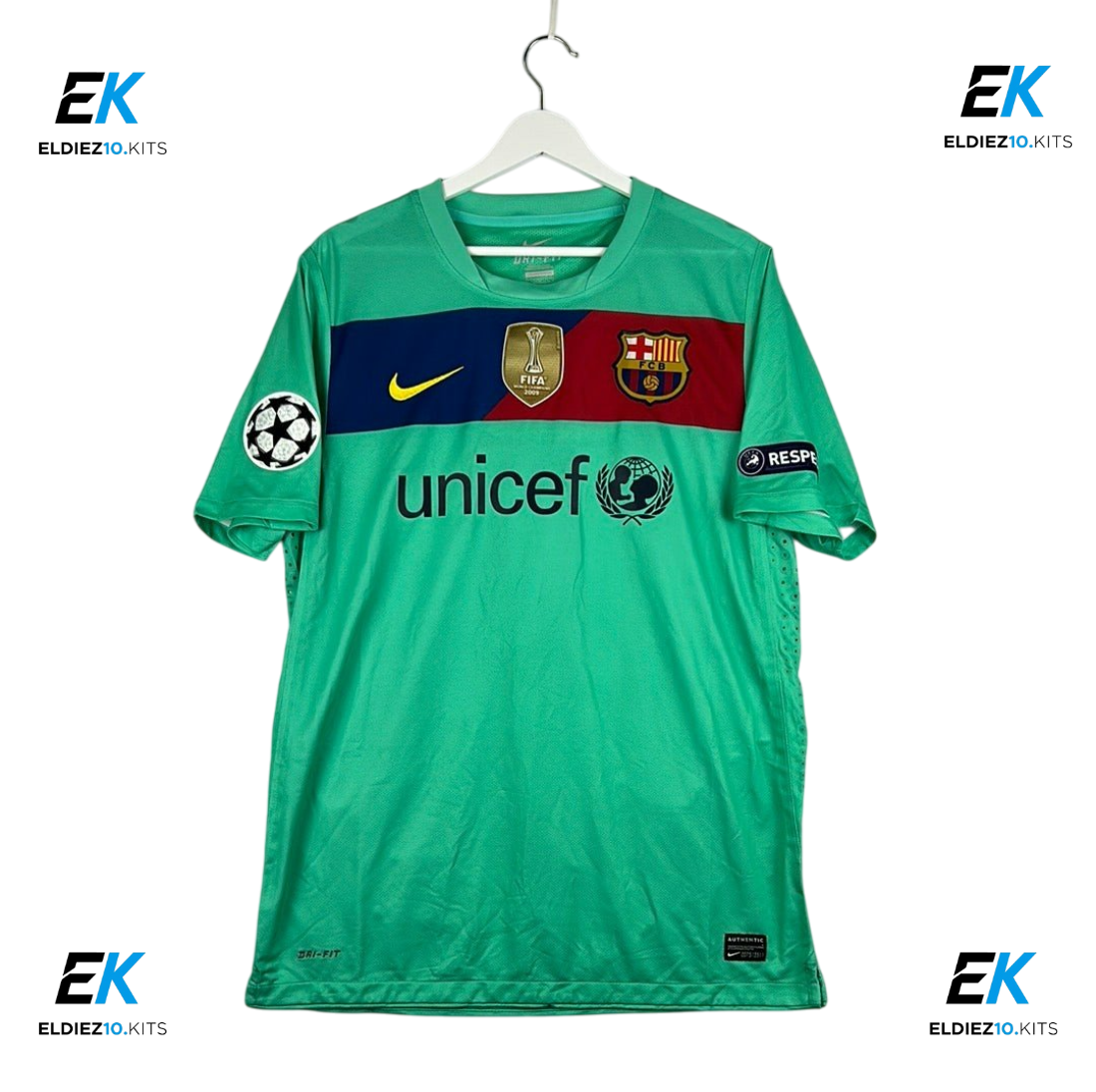 Barcelona 10/11 Away Messi 10