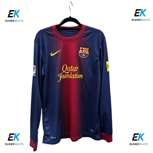 Barcelona 12/13 Home Long Sleeve Messi 10