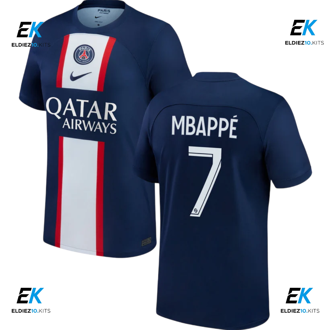 PSG 22/23 Home Mbappe 7