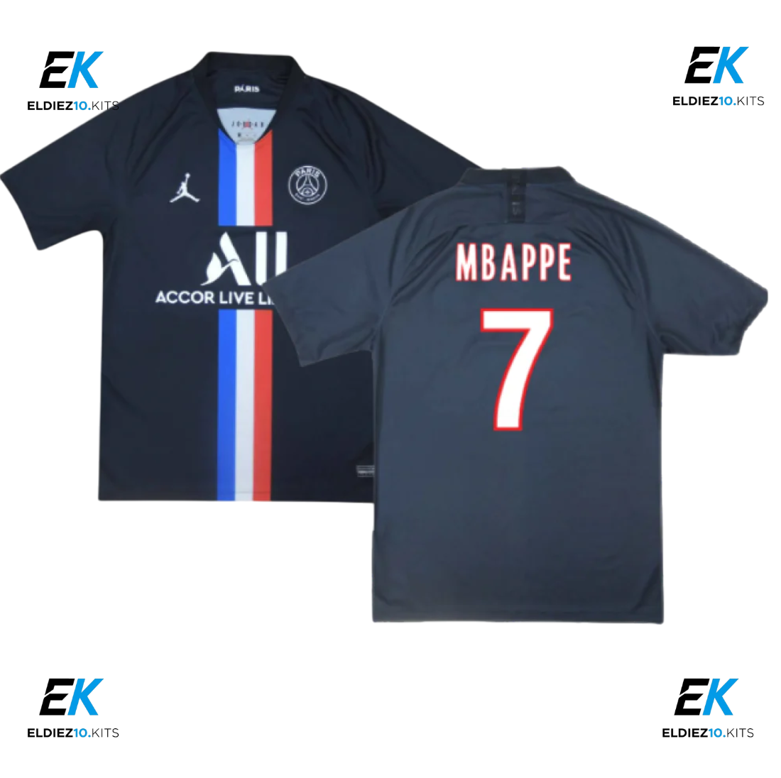 PSG 19/20 Fourth Mbappe 7