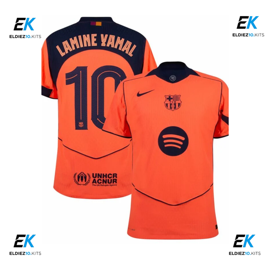 25-26 Barcelona Third Player Version Lamine Yamal 10