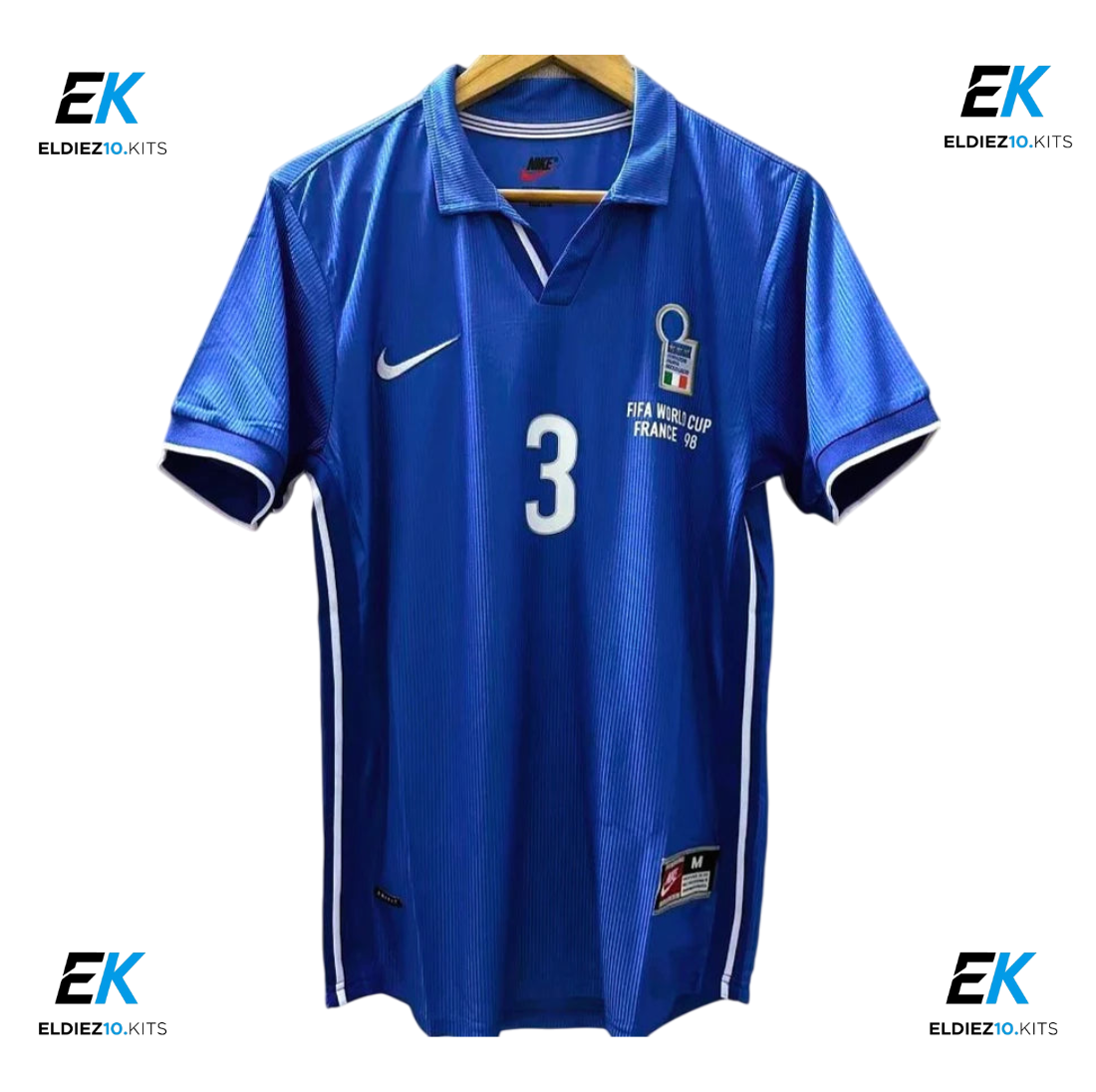 Italy Home 1998 Maldini 3