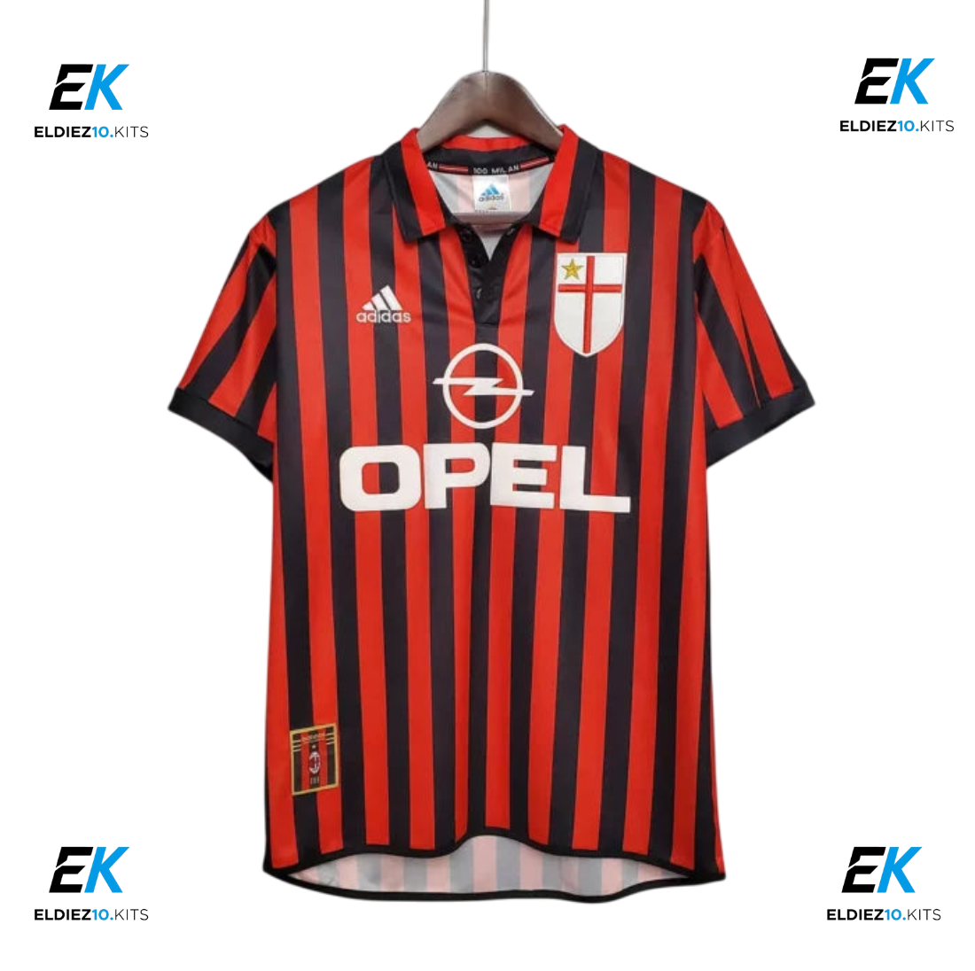 AC Milan 99/00 Home Maldini 3