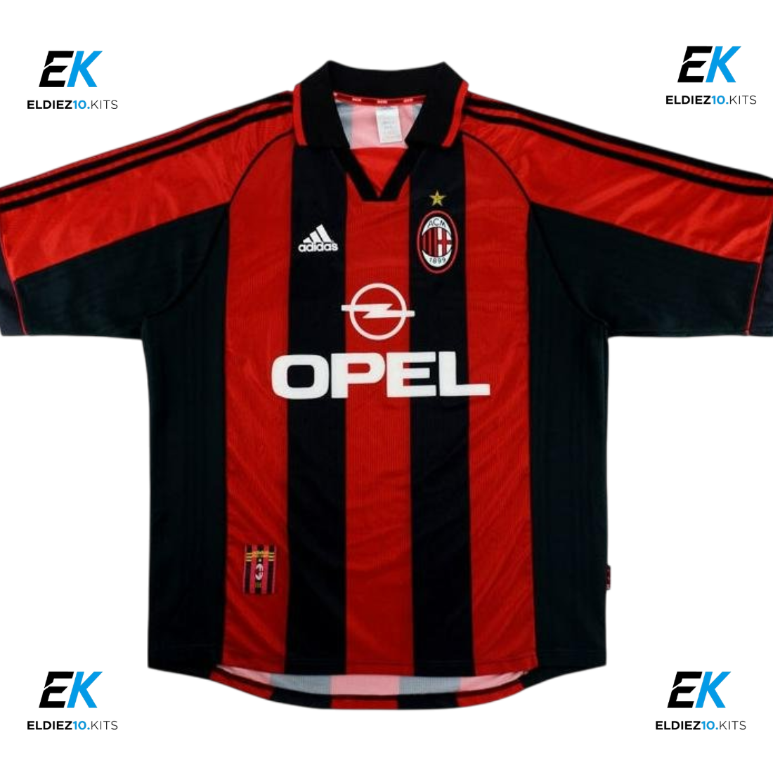 AC Milan 98/99 Home Maldini 3