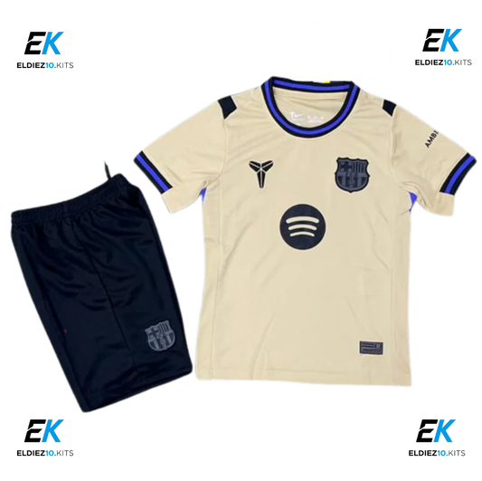 25-26 Barcelona Away Kids Kit