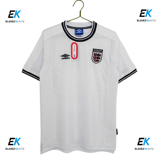 99-01 England Home White Retro
