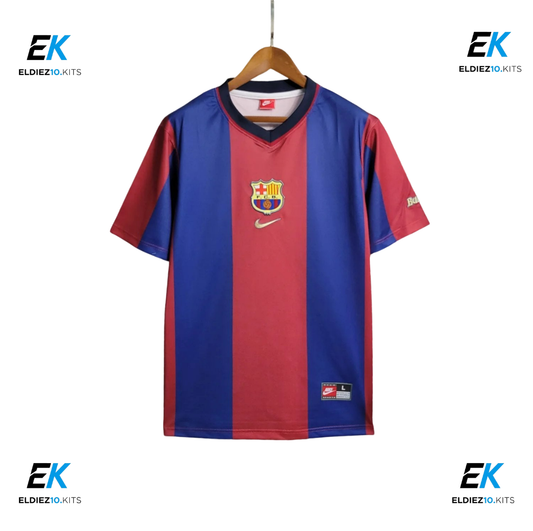 98-99 Barcelona Home Retro