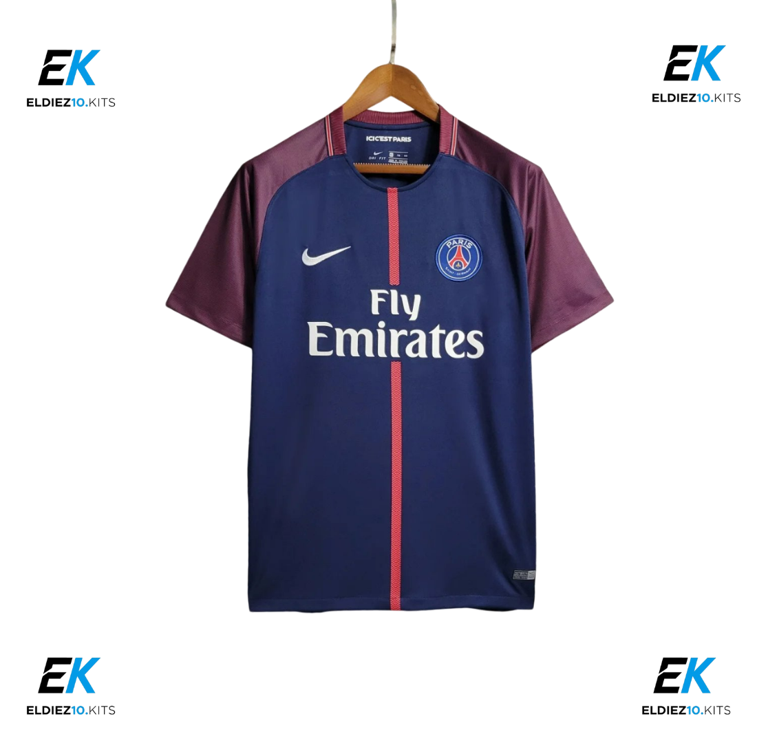 17-18 PSG Home Blue Retro