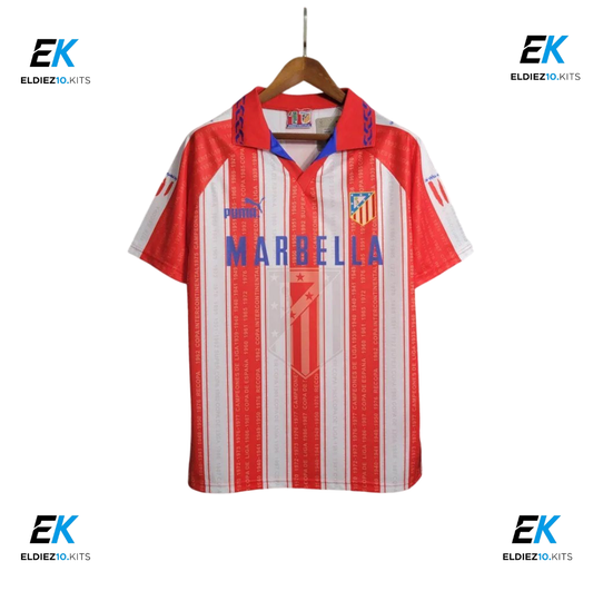 1995-96 Atletico Madrid Home Retro