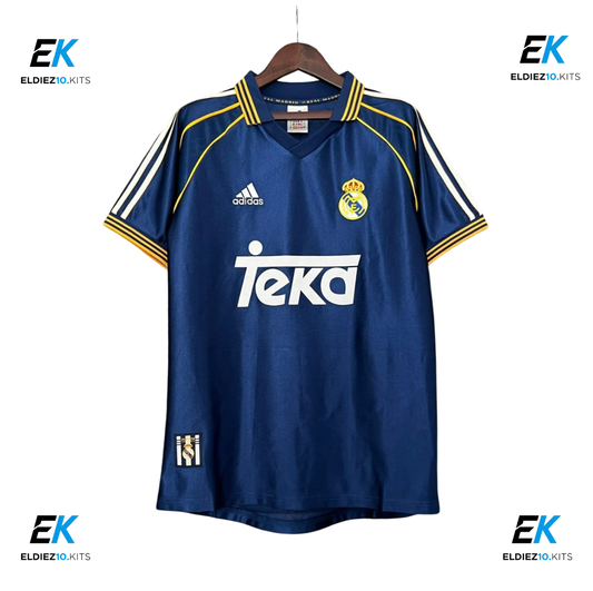 1998-00 Real Madrid Away Retro