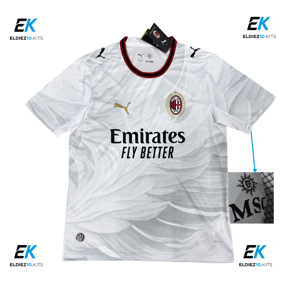 26-27 AC Milan Away Fan Version