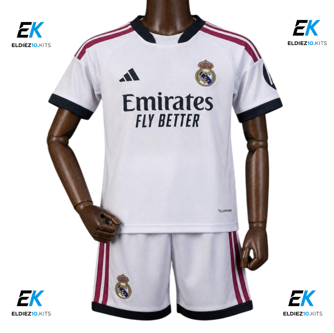 26-27 Real Madrid Home Kids Kit