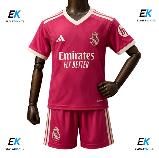 26-27 Real Madrid Third Kids Kit
