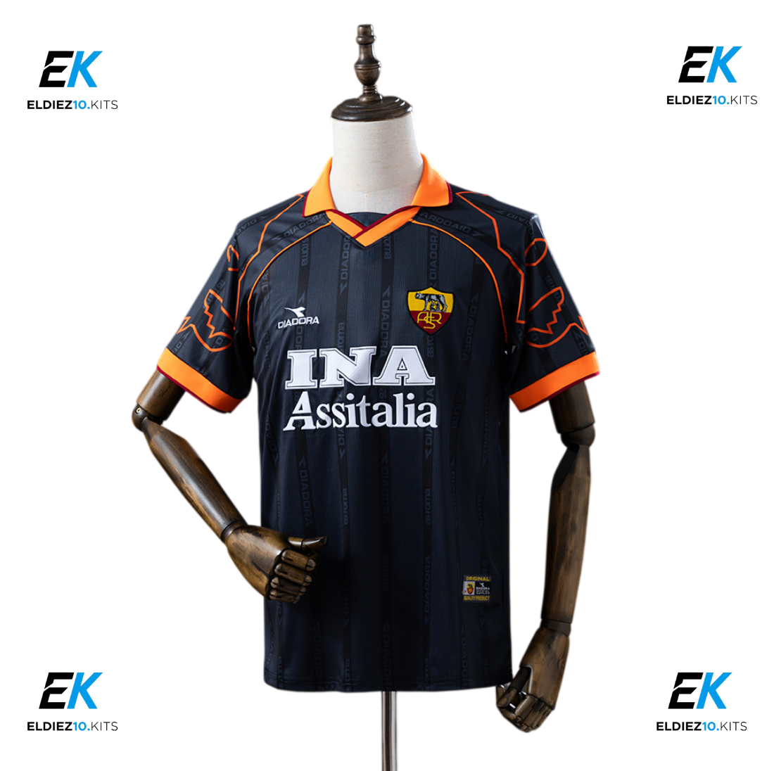 99-00 Roma Third Retro