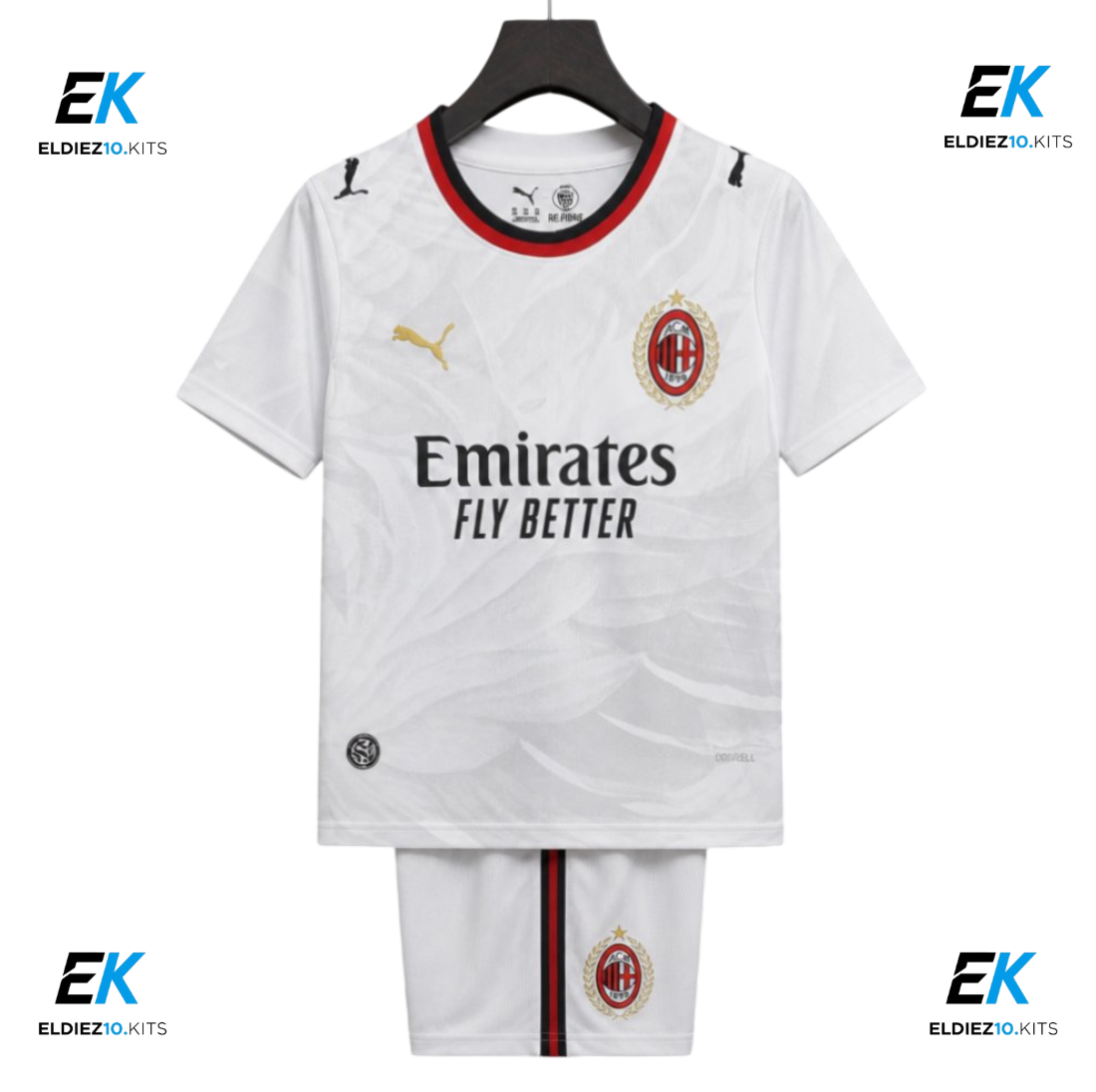 26-27 AC Milan Away Kids Kit