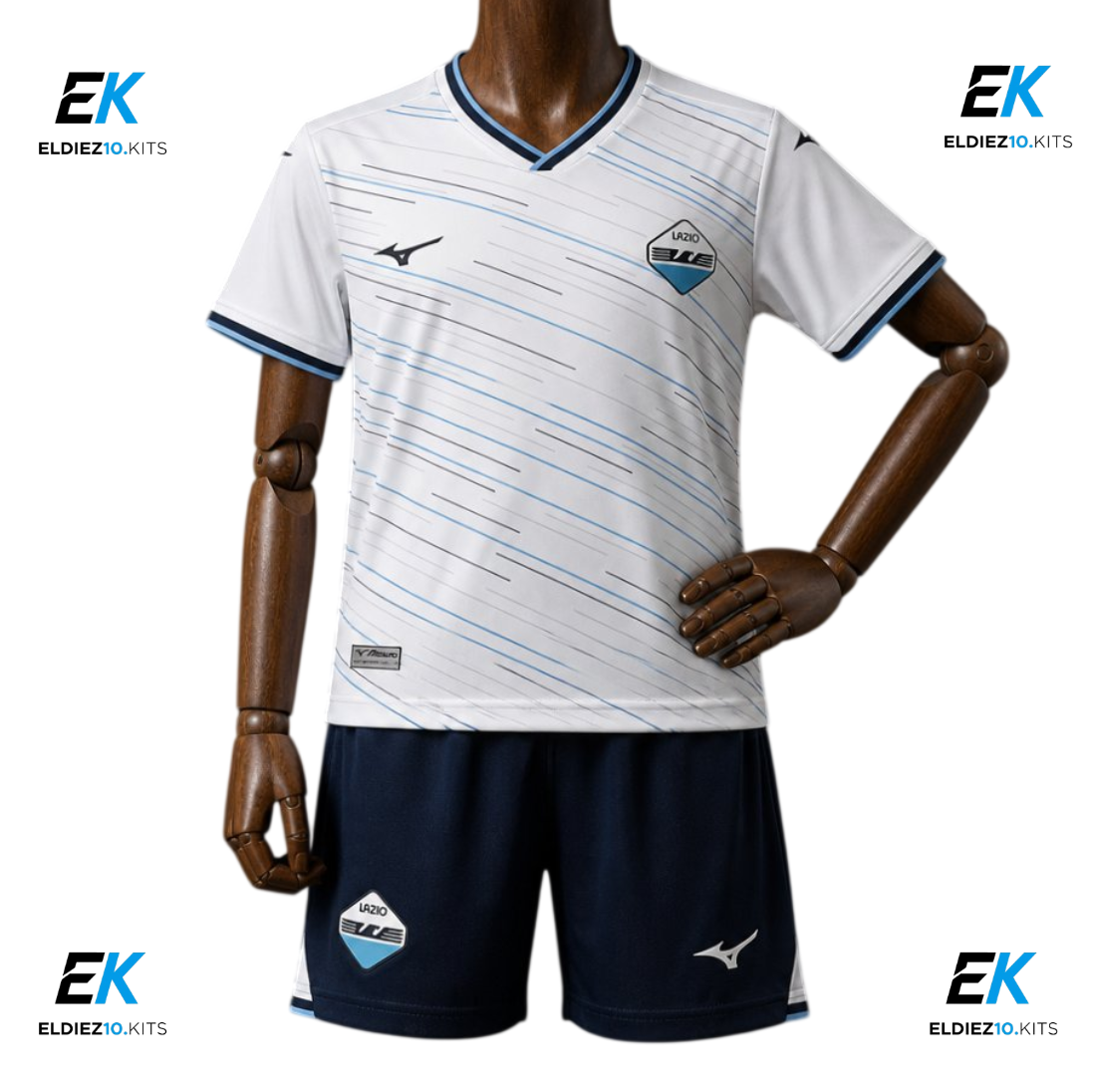 26-27 Lazio Away Kids Kit