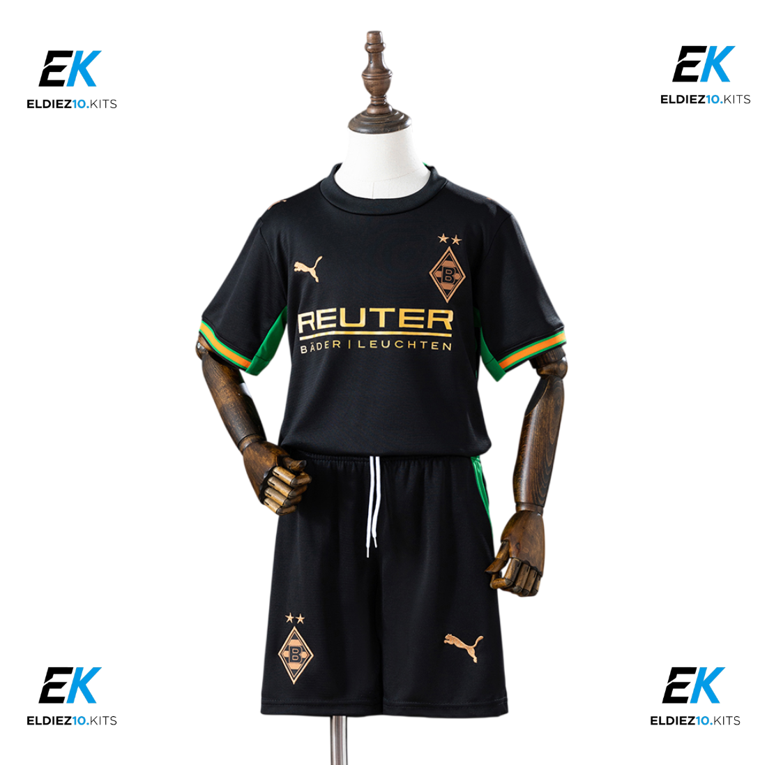 26-27 Borussia Mönchengladbach Away Kids Kit
