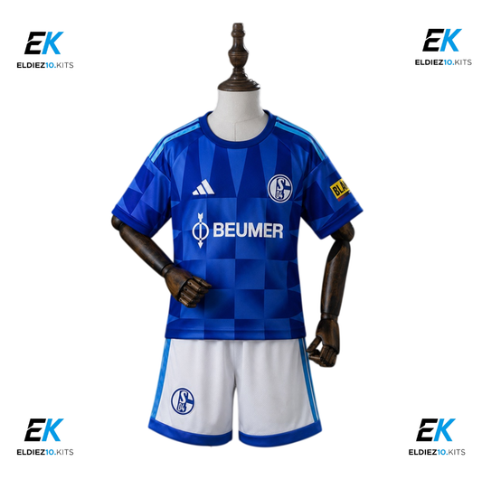 26-27 Schalke 04 Home Kids Kit