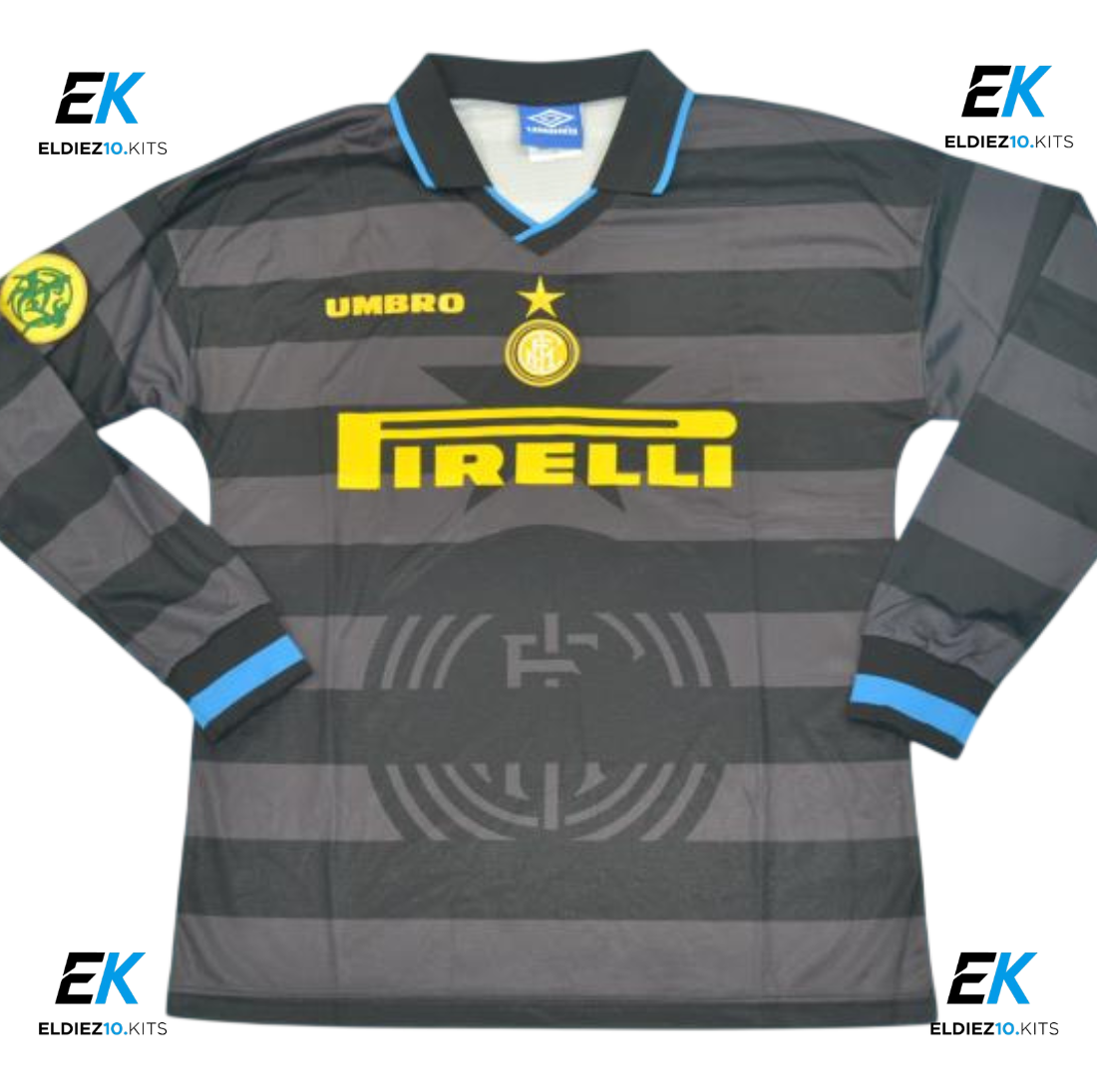 Inter 97/98 Third Ronaldo 10 Long Sleeve