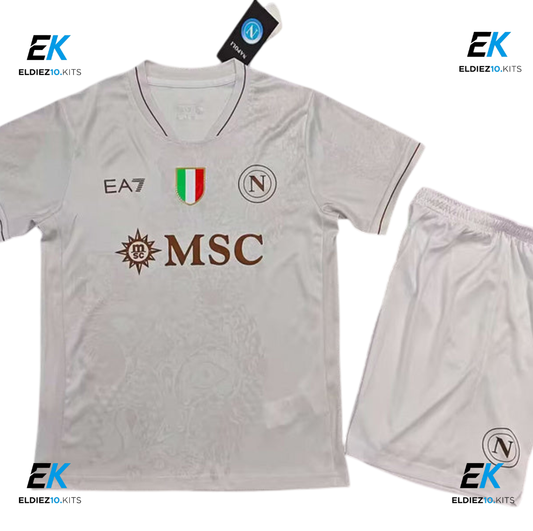 25-26 Napoli Away Kids Kit
