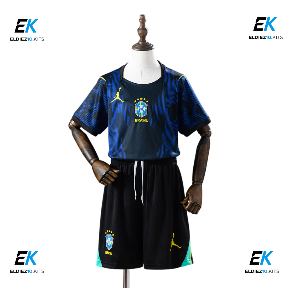2026 Brazil Away Kids Kit