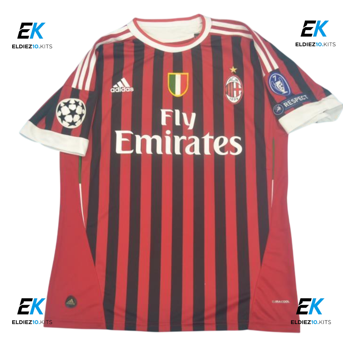 11-12 AC Milan Home Retro
