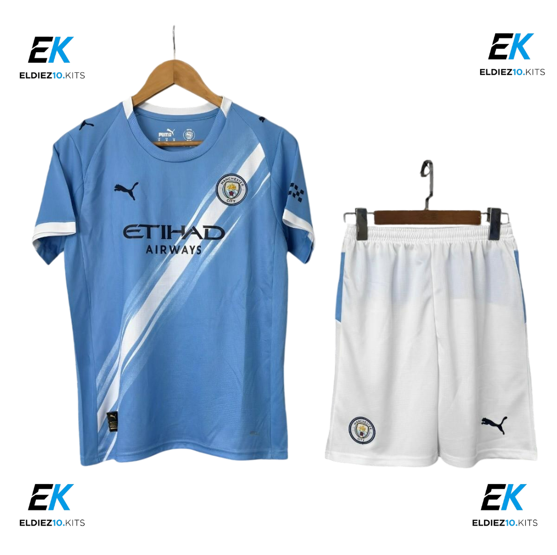 25-26 Manchester City Home Kids Kit