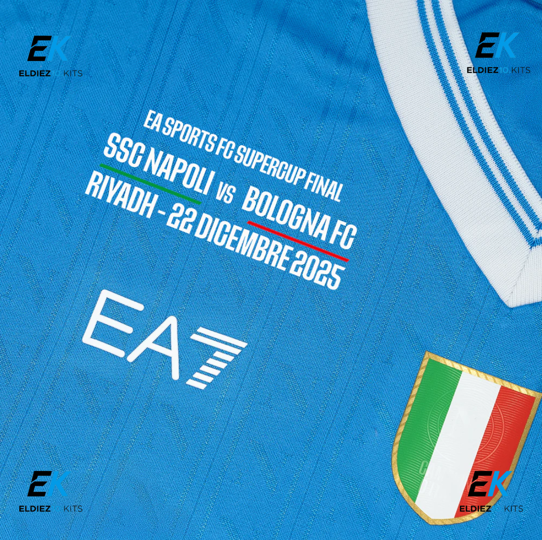 2025 Napoli Home Super Cup Final Player Version