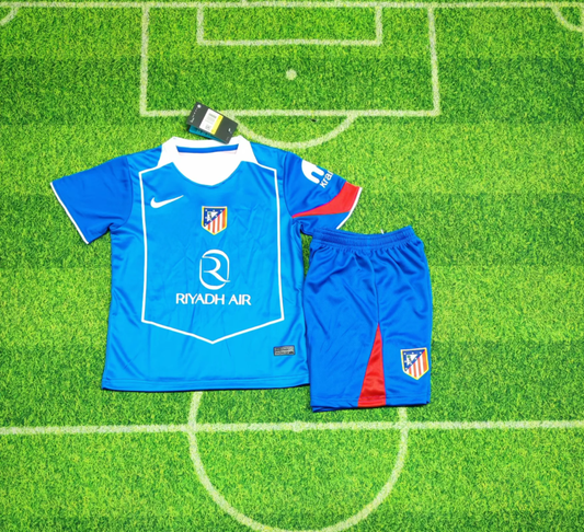 25-26 Atletico Madrid Third Kids Kit