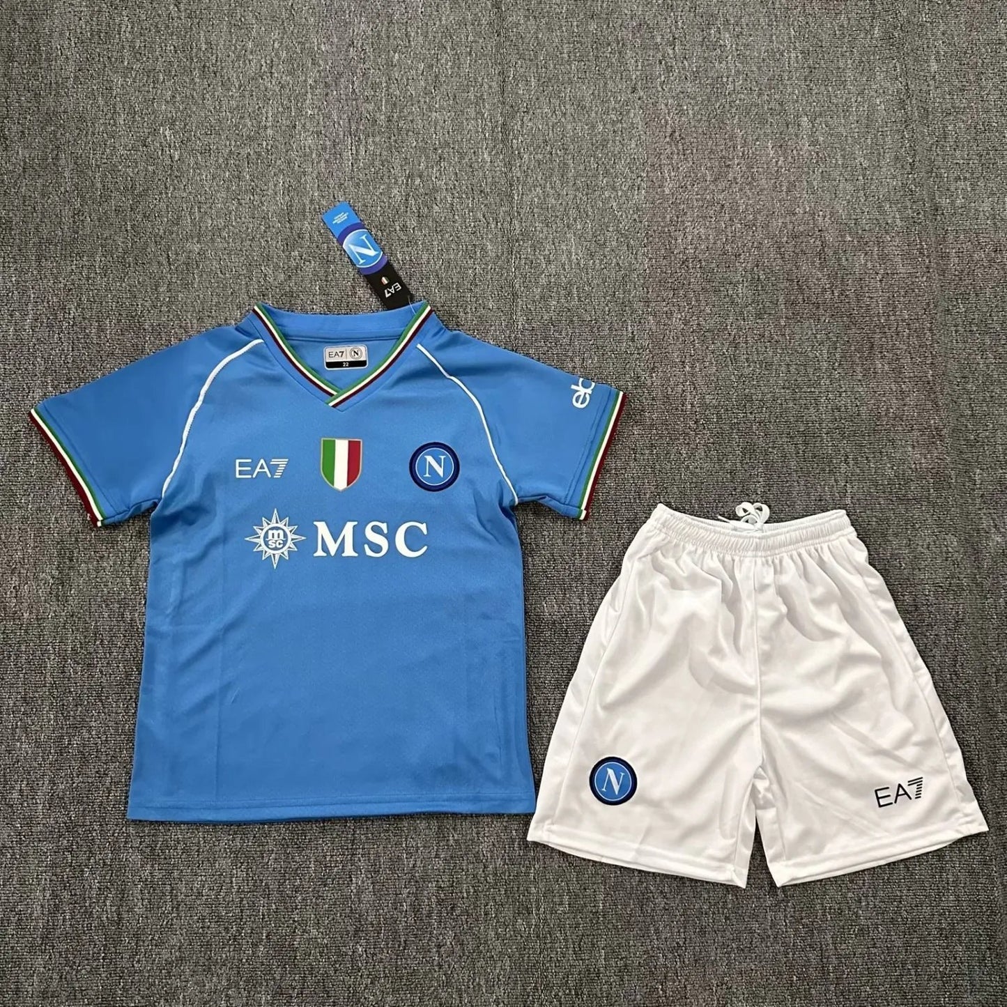 23-24 SSC Napoli Home Kids Kit