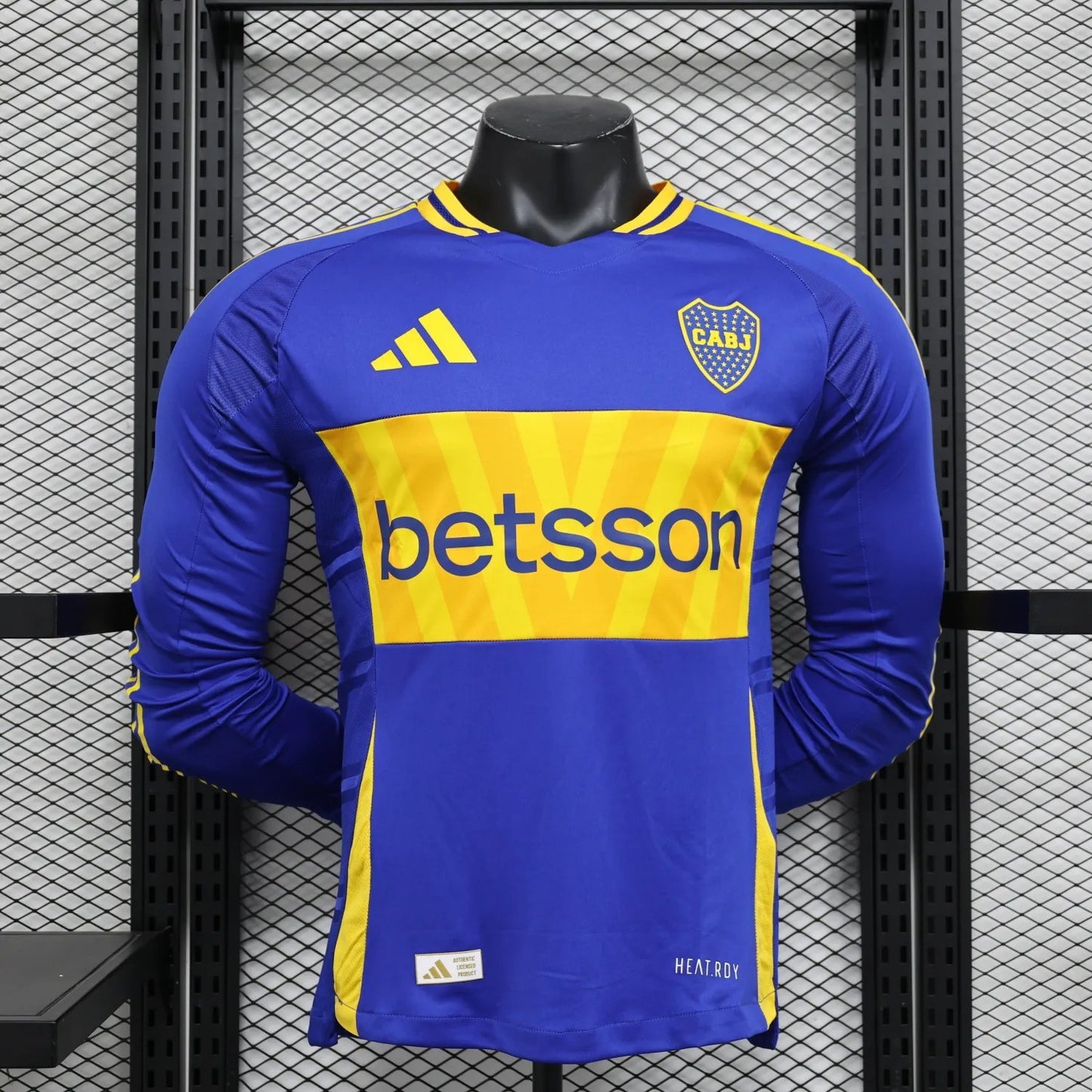 24-25 Boca Juniors Home Long Sleeve Player Version