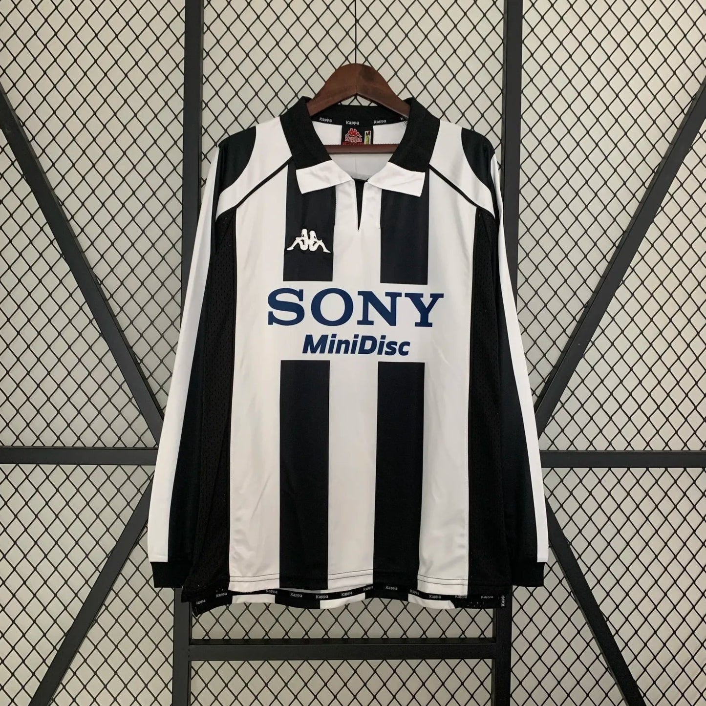 97-98 Juventus Home Long Sleeve Retro