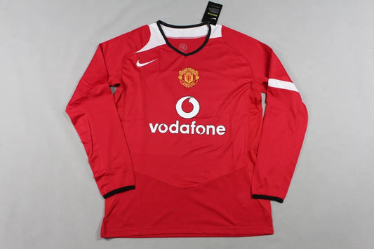 2005 Manchester United Red Retro Long