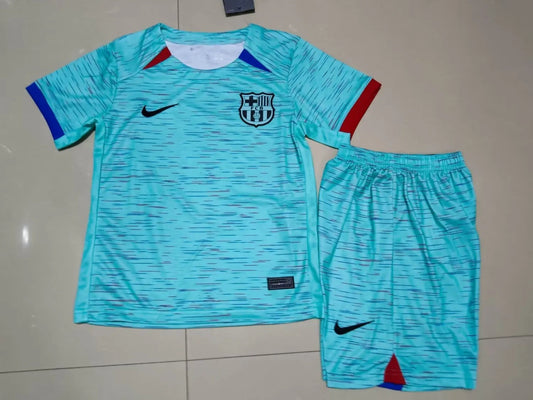 23-24 Barcelona Third Kids Kit