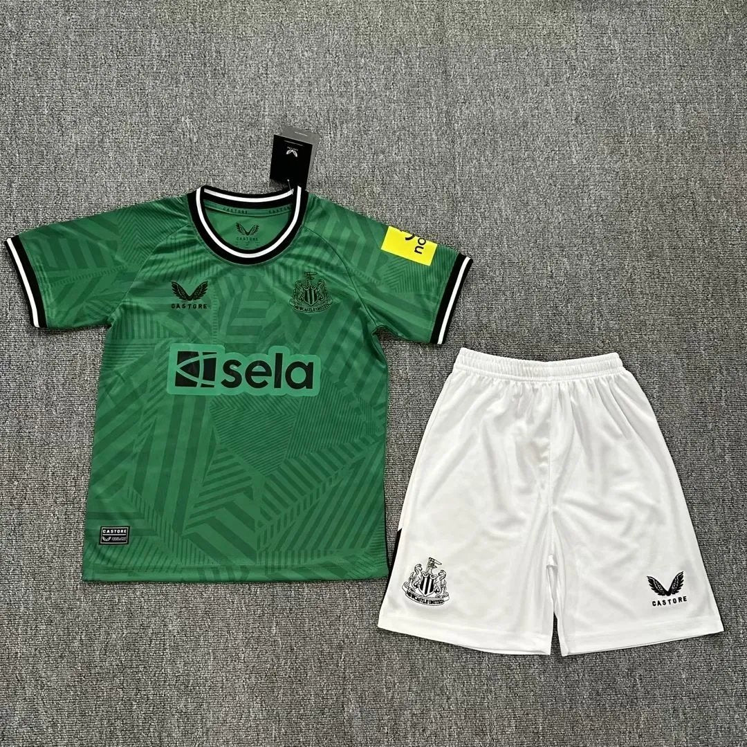 23-24 Newcastle United Away Kids Kit
