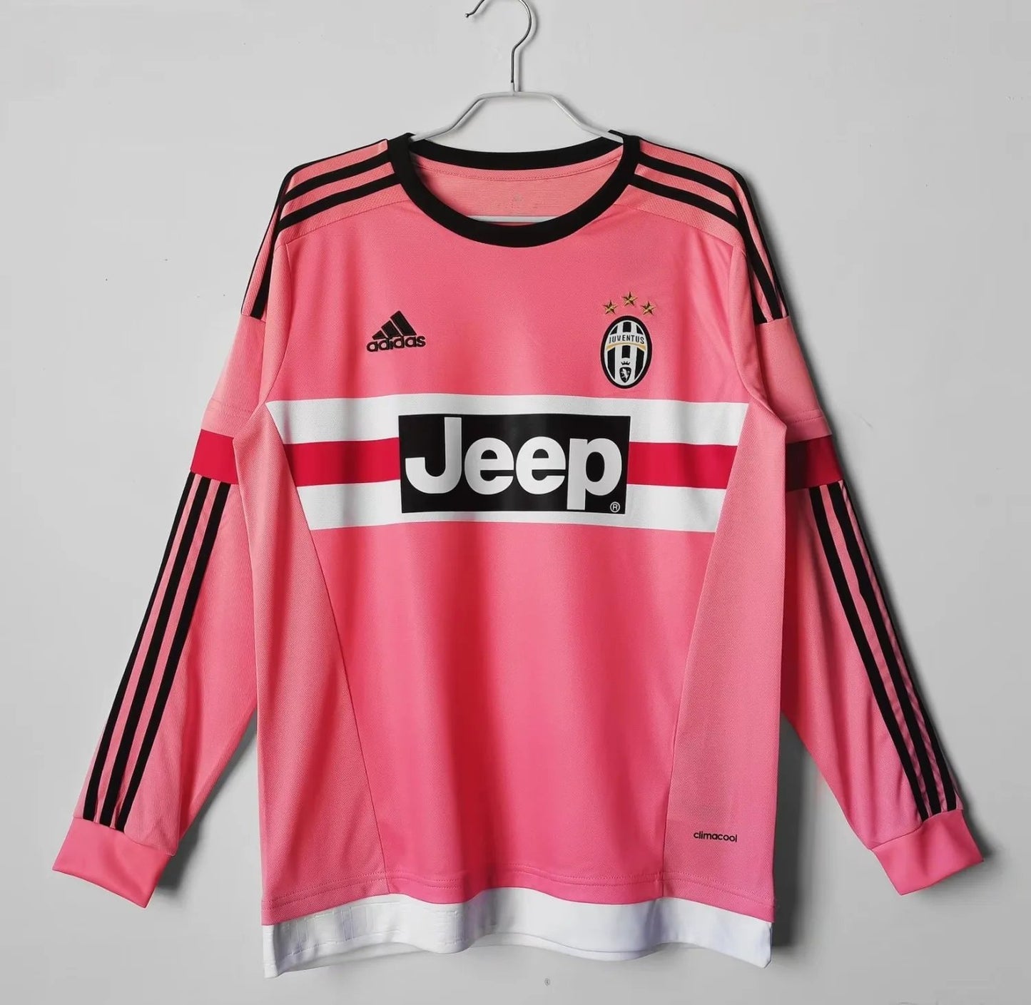 15-16 Juventus Away Long Sleeve Retro